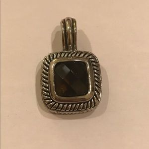 Yurman style enhancer charm